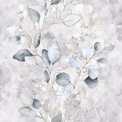 Обои дуплекс двуслойные 0.53х10м Ботаника 9540д